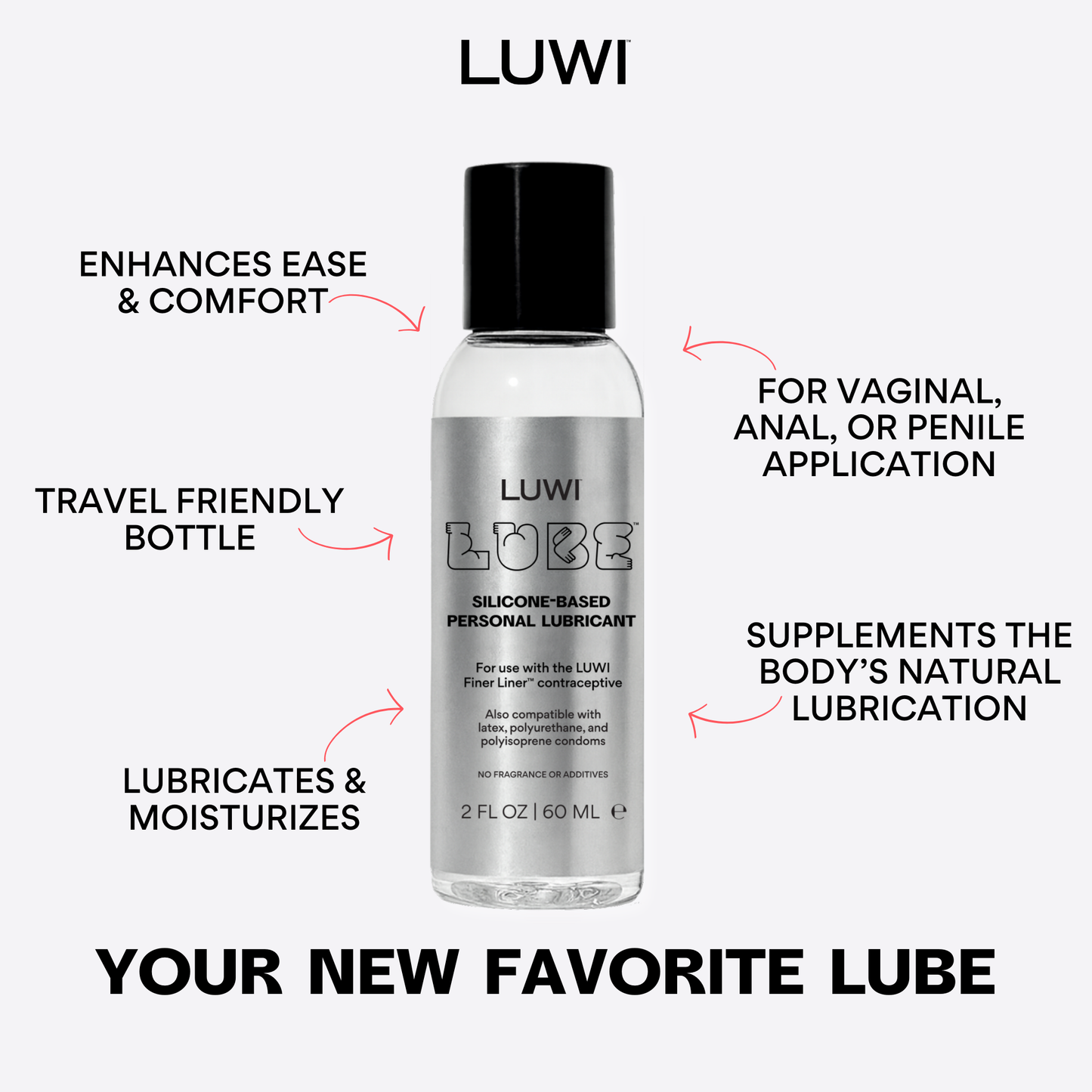 LUWI Lovers Bundle (Lube Bottle, Sex Socks, & Lube Littles)